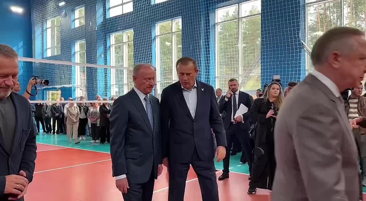 Preview Торжественное открытие нового волейбольного зала в Санкт-Петербурге при участии Николая Патрушева