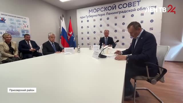 Preview Рабочий визит Александра Дрозденко и Николая Патрушева в Приозерский район