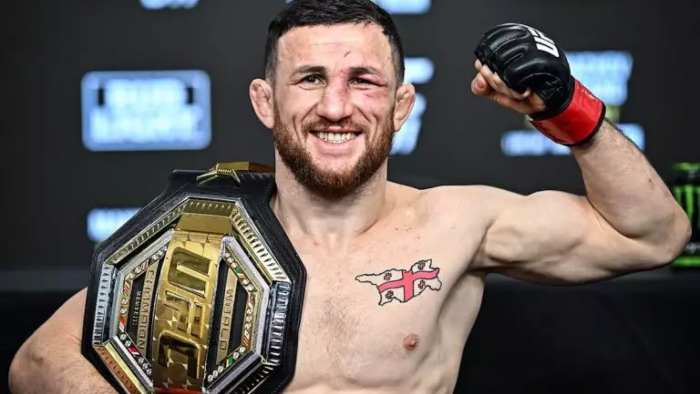 Preview Бывший чемпион считает Мераба Двалишвили «величайшим бойцом» легчайшего веса UFC, даже если тот не сравняется с его рекордом