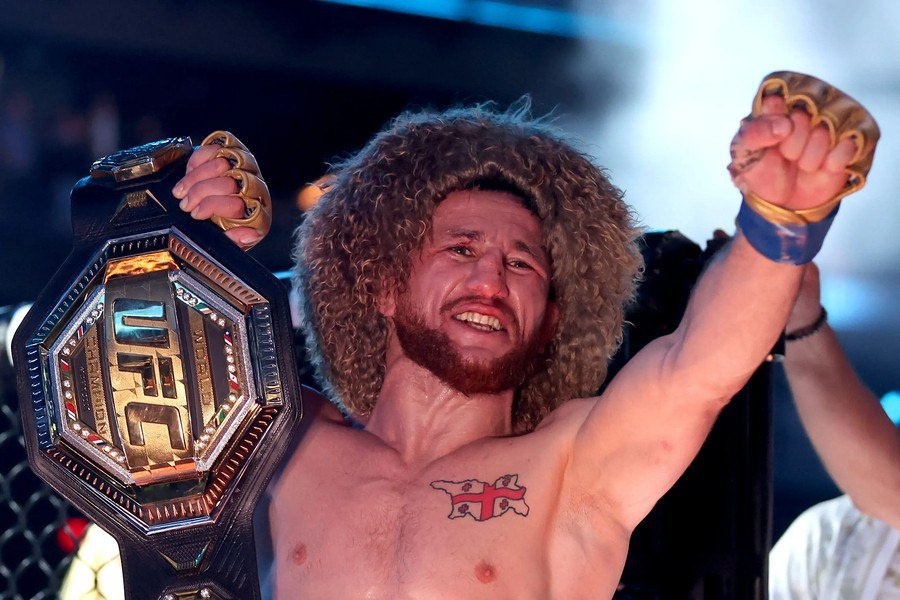 Preview Мераб Двалишвили установит уникальный рекорд, но легенда UFC сделал это еще быстрее